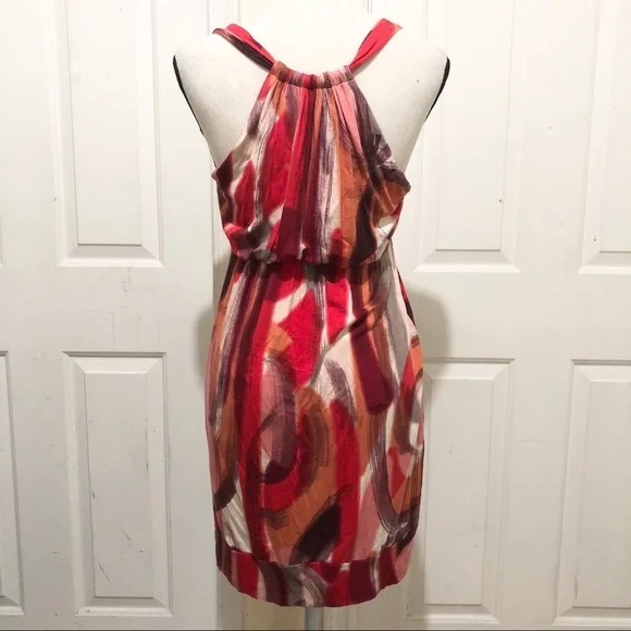 Weston Wear Red Abstract Sleeveless Dress - Picture 2 of 8
